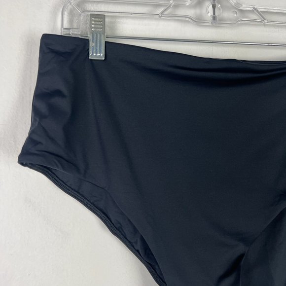 NWT Everlane The High-Rise Hipster Bottom Black Size Large L NEW - Picture 3 of 10